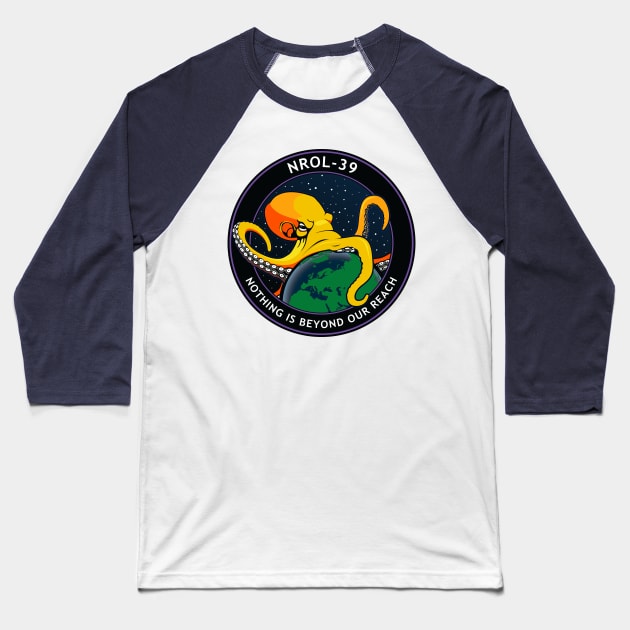 NROL-39 National Reconnaissance Office Baseball T-Shirt by Uri_the_Red